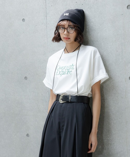 PAGEBOY tシャツ エンブロイダリーロゴTシャツ レディース
