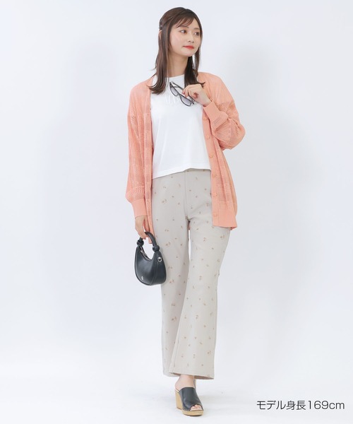 MARY QUANT カーディガン マリークワント mary quant 透かし編み