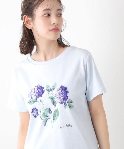 LAURA ASHLEY（ローラアシュレイ） tシャツ 「コットン100％／洗える 