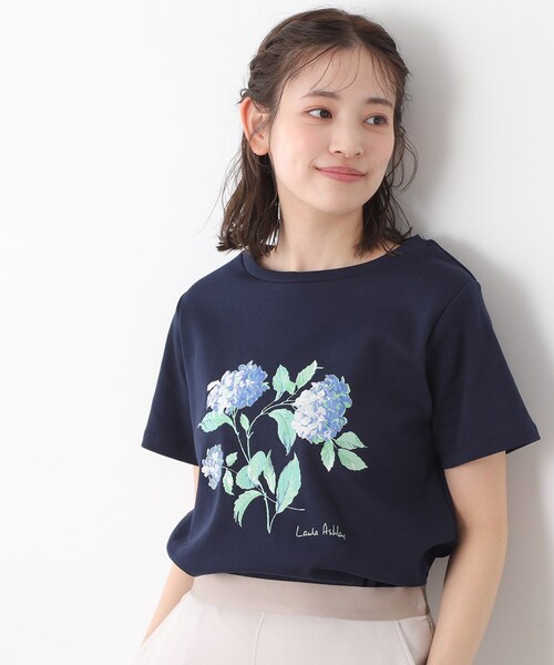 LAURA ASHLEY（ローラアシュレイ） tシャツ 「コットン100％／洗える 