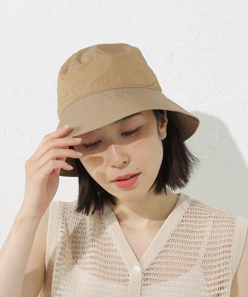 新品未使用　イエナ　IENA  キジマタカユキ　ハット　ホワイト　バケットハット IENA 帽子 ハット KIJIMA TAKAYUKI/キジマ タカユキ BUCKET HAT