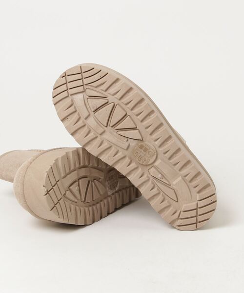 「R&E」 ムートンブーツ L ベージュ レディース_画像3