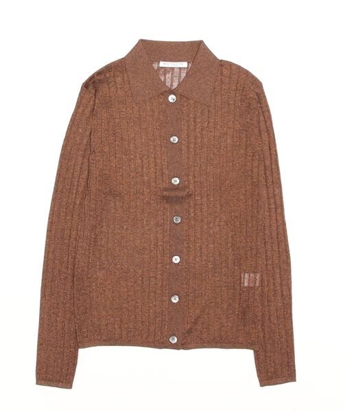 「BEAUTY&YOUTH UNITED ARROWS」 ニットカーディガン FREE ブラウン レディース