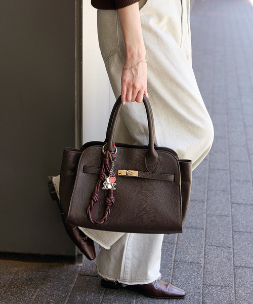 AULENTTI/オウレンティ 別注 ミニボストンバッグ MADE IN ITALY】オウレンティ AULENTTI レザーミニボストン