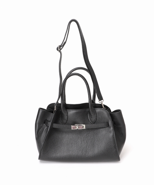 AULENTTI/オウレンティ 別注 ミニボストンバッグ MADE IN ITALY】オウレンティ AULENTTI レザーミニボストン