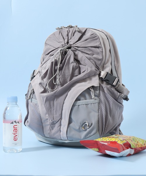 NERDY 公式正規品 ドローストリング バックパック (Gray) NERDY デイバック リュック ドローストリングバックパック