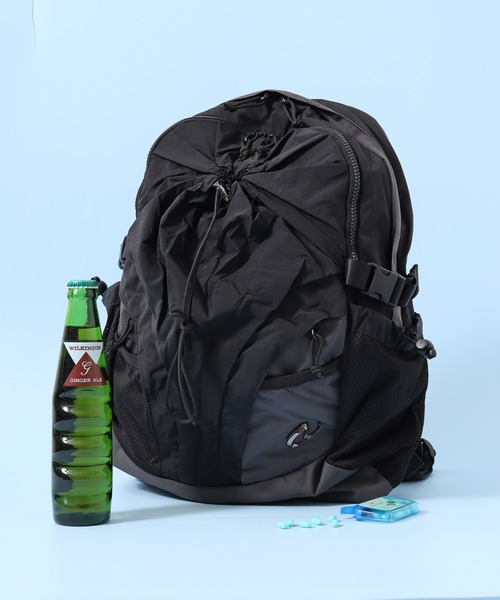 NERDY 公式正規品 ドローストリング バックパック (Gray) ノルディ NERDY DRAWSTRING BACK PACK （GRAY） ドロー