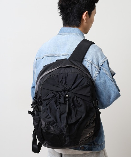 NERDY 公式正規品 ドローストリング バックパック (Gray) ノルディ NERDY DRAWSTRING BACK PACK （GRAY） ドロー