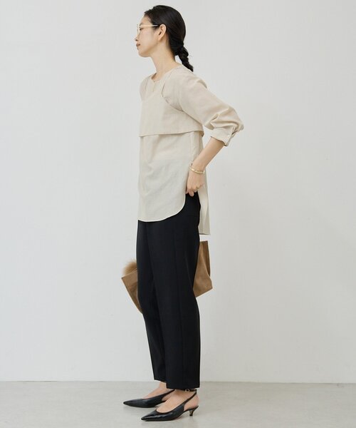 新品タグ付　ガリャルダガランテ　ビスチェレイヤードシャツ　今期　ブラック　F GALLARDAGALANTE（ガリャルダガランテ） 【ガリャルダガランテ