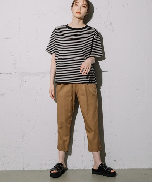 「MARECHAL TERRE」 半袖Tシャツ MEDIUM ブラック レディース