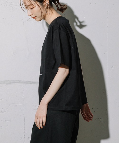「MARECHAL TERRE」 半袖Tシャツ MEDIUM ブラック レディース