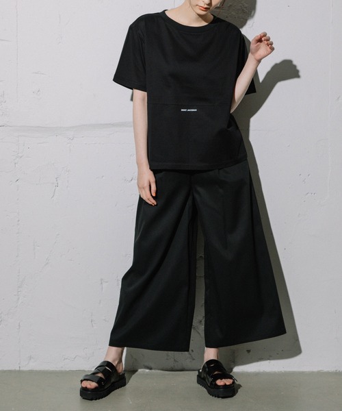 「MARECHAL TERRE」 半袖Tシャツ MEDIUM ブラック レディース
