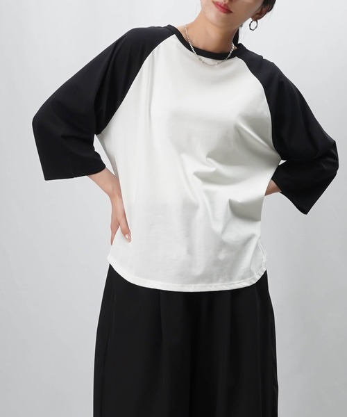 LADY LUCK LUCA（レディラックルカ） tシャツ LC/LLL 7分袖ベース