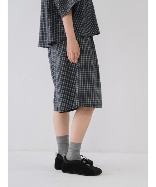 パンツ Bargiee Check Pants RELAX CHECK PANTS – Bargiee