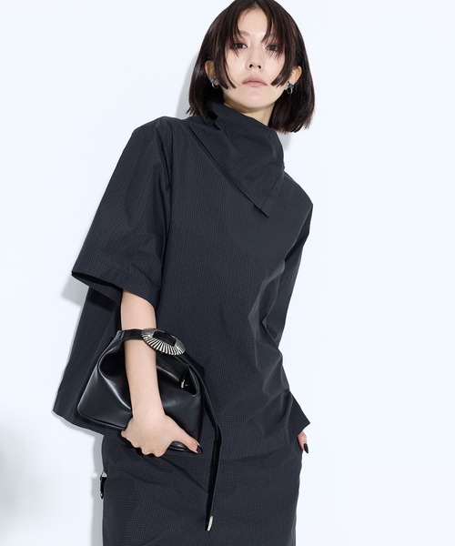 TOGA ハンドバッグ 「TOGA TOO/トーガトゥ」Leather mini bag/レザー 