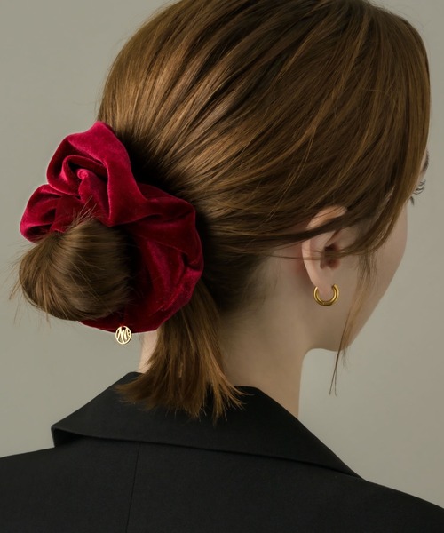 muku シュシュ BIG CHOUCHOU / VELOUR : ZOZOTOWN Yahoo!店 - 通販