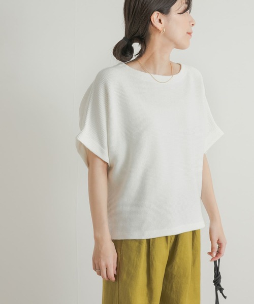 「URBAN RESEARCH DOORS」 ドルマンスリーブカットソー MEDIUM ネイビー レディース