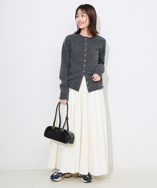 SLOBE IENA カーディガン echecs クルーネックカーディガン