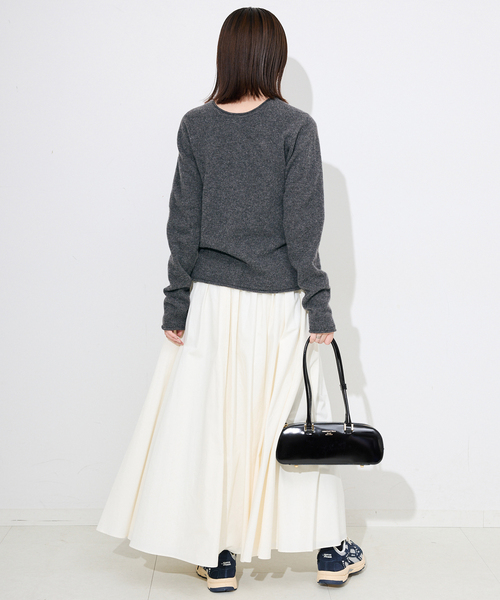 SLOBE IENA カーディガン echecs クルーネックカーディガン