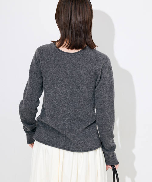 SLOBE IENA カーディガン echecs クルーネックカーディガン