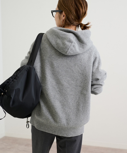 FRAMeWORK（フレームワーク） ニットパーカー FREE ホワイト系その他