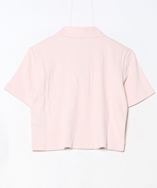 「Calvin Klein」 半袖ポロシャツ X-SMALL ブラック レディース_画像2