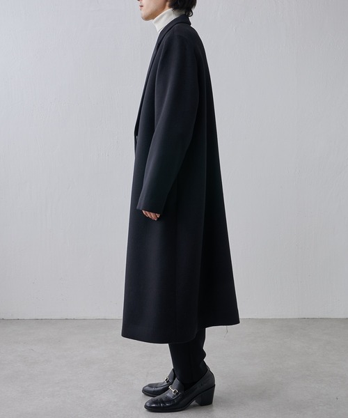 Lui's（ルイス） チェスターコート MEDIUM ブラック メンズ : ZOZOTOWN