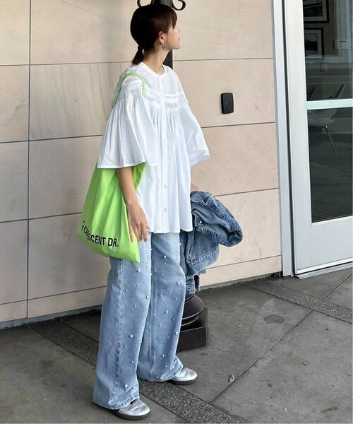 「notch.」 7分袖ブラウス M チャコール レディース_画像4