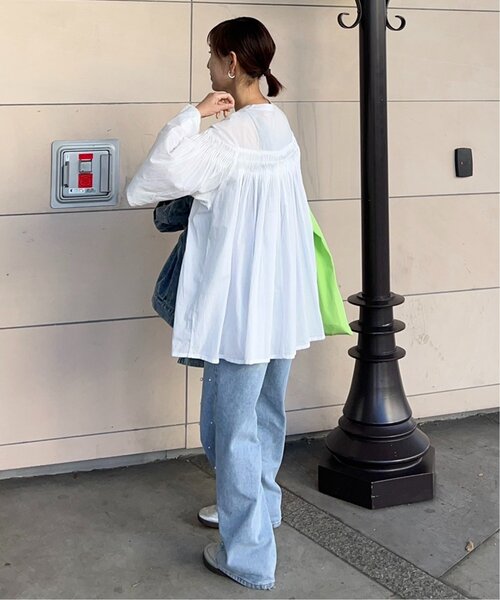 「notch.」 7分袖ブラウス M チャコール レディース_画像5