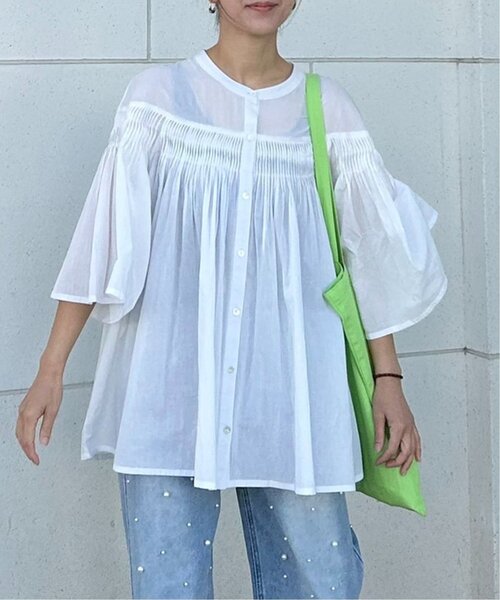 「notch.」 7分袖ブラウス M チャコール レディース_画像6