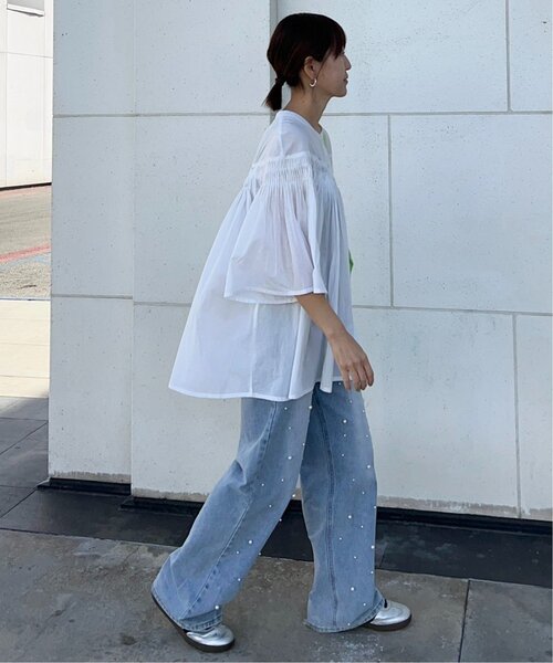 「notch.」 7分袖ブラウス M チャコール レディース_画像7