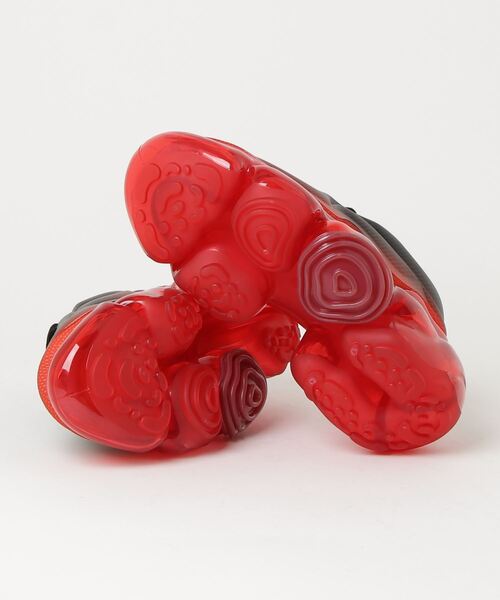 grounds（グラウンズ） ローカットスニーカー 39 レッド レディース