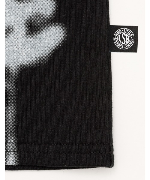 「Little sunny bite」 半袖Tシャツ MEDIUM ブラック レディース_画像9