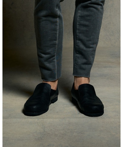 スリッポン combination slip-on shoes メンズの画像