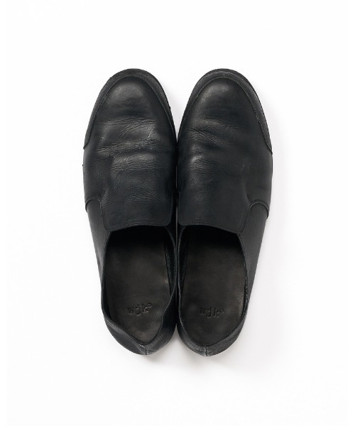 スリッポン combination slip-on shoes メンズの画像