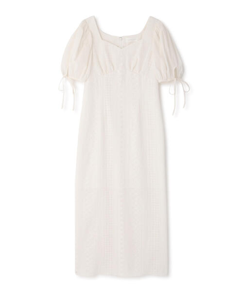 「JILL STUART」 半袖ワンピース 4 ホワイト レディース_画像7