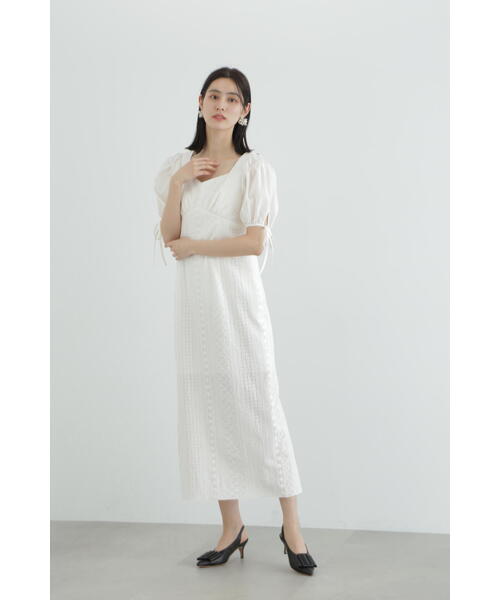 「JILL STUART」 半袖ワンピース 4 ホワイト レディース_画像8
