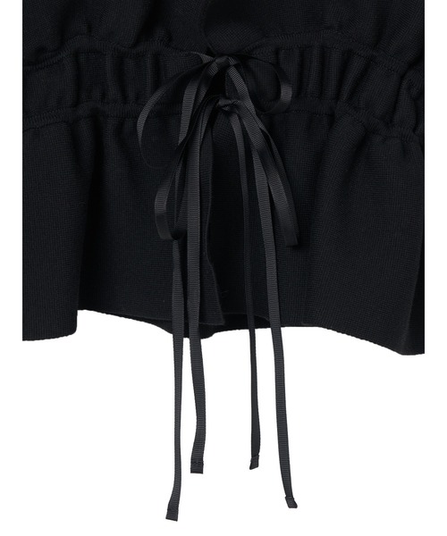 「sahara」 キャミソールニット FREE ブルー レディース