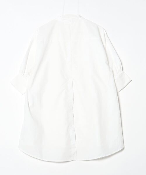 「SALON adam et rope'」 レース7分袖チュニック FREE ホワイト レディース_画像2