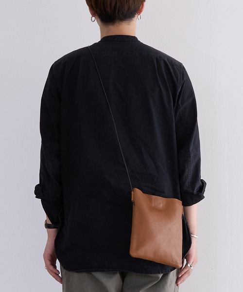 BICASH（ビカーシ） ショルダーバッグ レザースクエアサコッシュ(B844