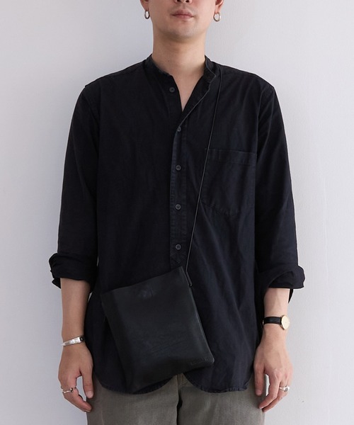 BICASH（ビカーシ） ショルダーバッグ レザースクエアサコッシュ(B844