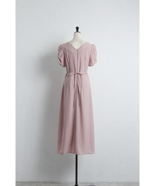 「&. NOSTALGIA」 半袖ワンピース FREE ピンク レディース_画像6