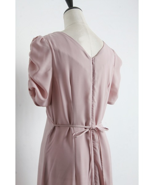 「&. NOSTALGIA」 半袖ワンピース FREE ピンク レディース_画像7