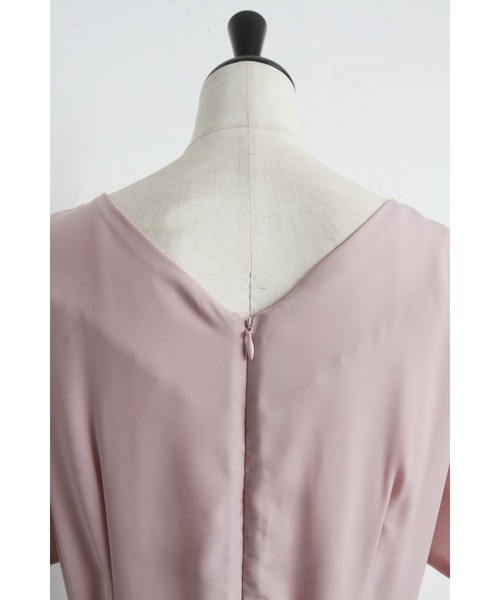 「&. NOSTALGIA」 半袖ワンピース FREE ピンク レディース_画像8