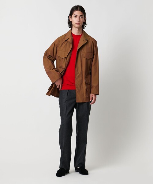 UNITED ARROWS パンツ ライトメルトン ミリタリートラウザーズ メンズ