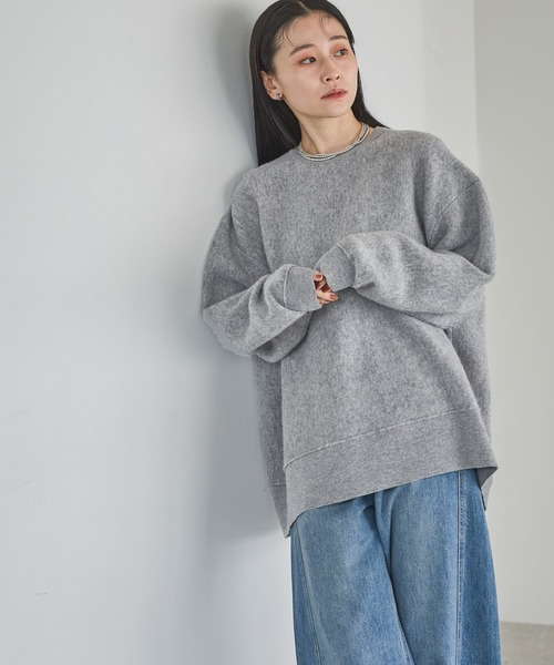 Apart by スポンディッシュＷユルプルオーバー 未使用 完売品 A part by（アパートバイ） ニット セーター スポンディッシュWユル