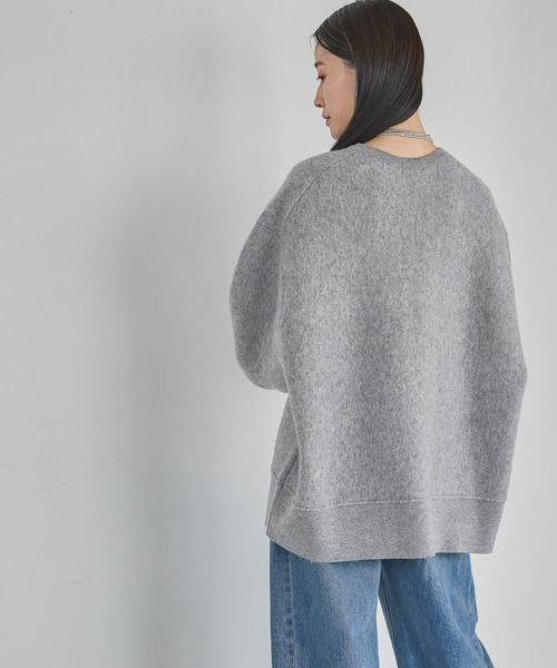 Apart by スポンディッシュＷユルプルオーバー 未使用 完売品 A part by（アパートバイ） ニット セーター スポンディッシュWユル