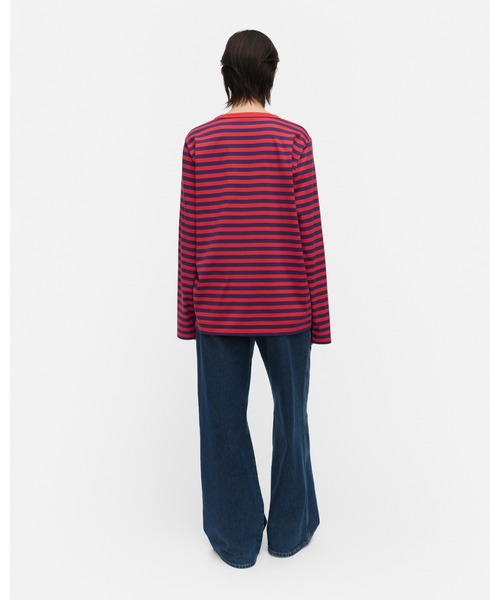 marimekko（マリメッコ） tシャツ 「kioski」Tasaraita Unikko / shirt