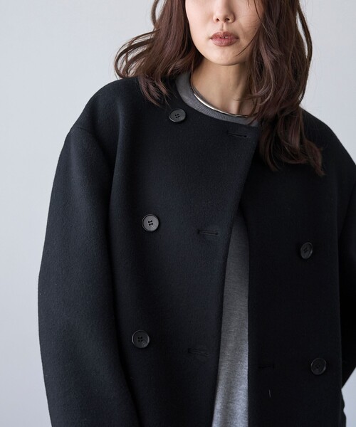 美品 RED VALENTINO コート アウター ノーカラー 高級 ウール 楽天市場】レッドヴァレンティノ（コート・ジャケット｜レディース