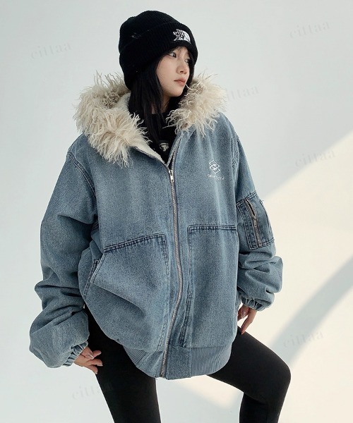 Dalfwin（ダールフィン） デニムジャケット gジャン 韓国ファッション